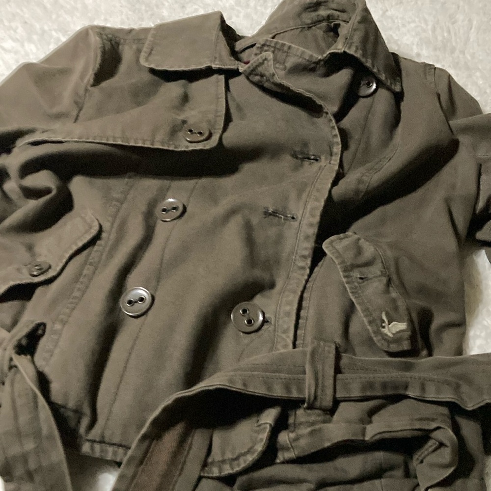 Super Cute!!! Double breasted Jacket 💞 Army Green 😘